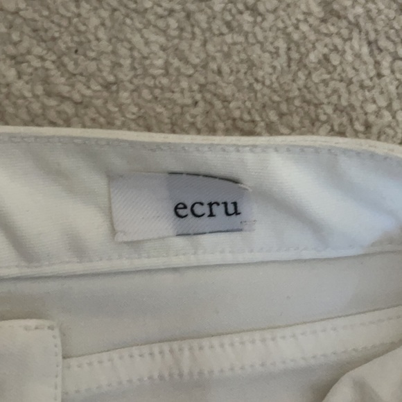 White Wide Leg Jeans - Picture 4 of 7